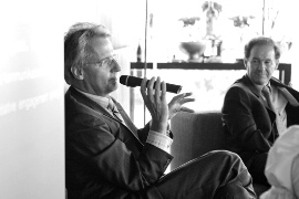Dr. Peter Pichler und Mag. Norbert Zimmermann